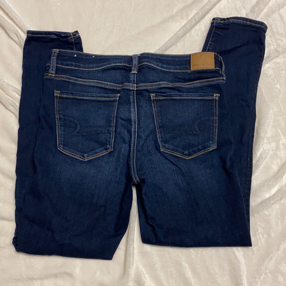 American Eagle Jeans 10 Regular - image 2